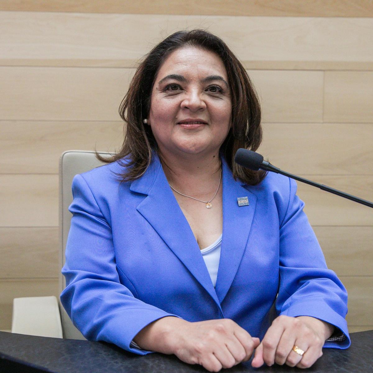 La legisladora María del Rosario Acevedo. (Foto:X)