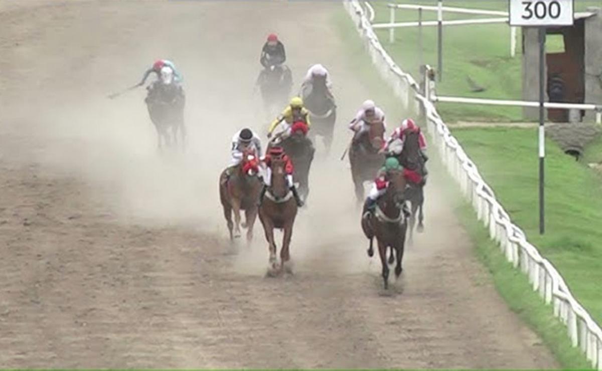 FOTO: (Ilustrativa) Carrera de caballos en el Hipódromo de Rosario. 