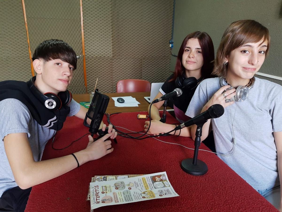 Estudiantes de Firmat.