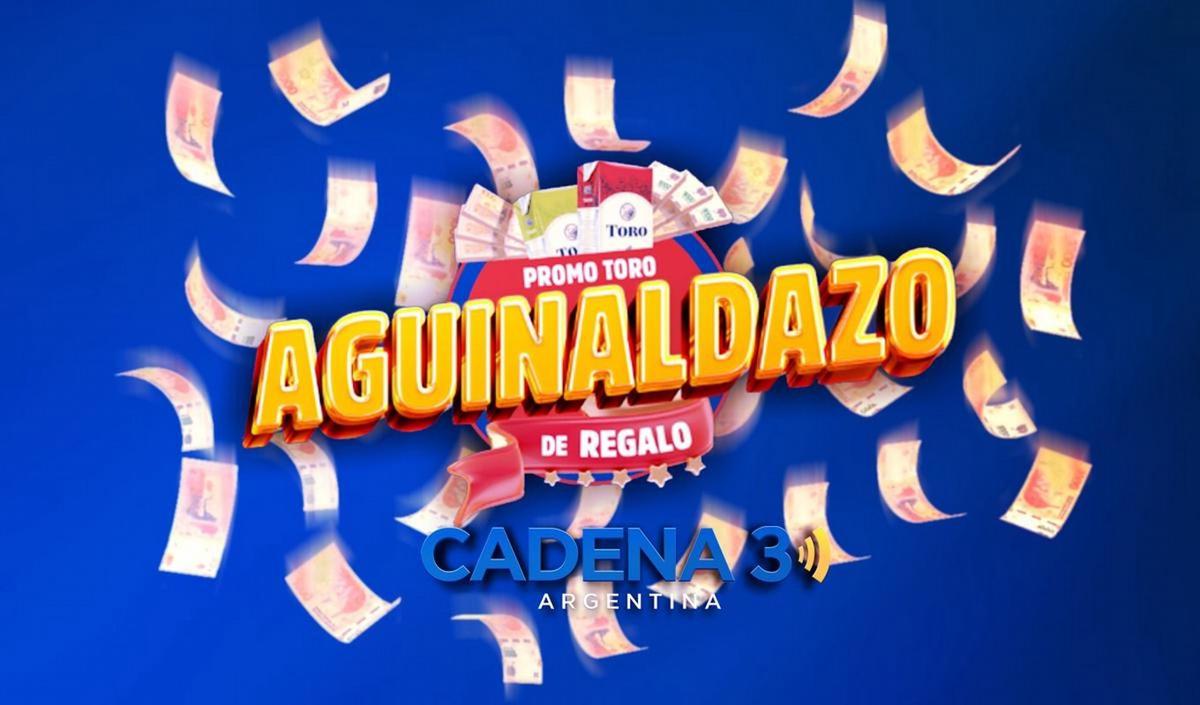 FOTO: Cadena 3 y Vino Toro sortearon el gran premio del Aguinaldazo