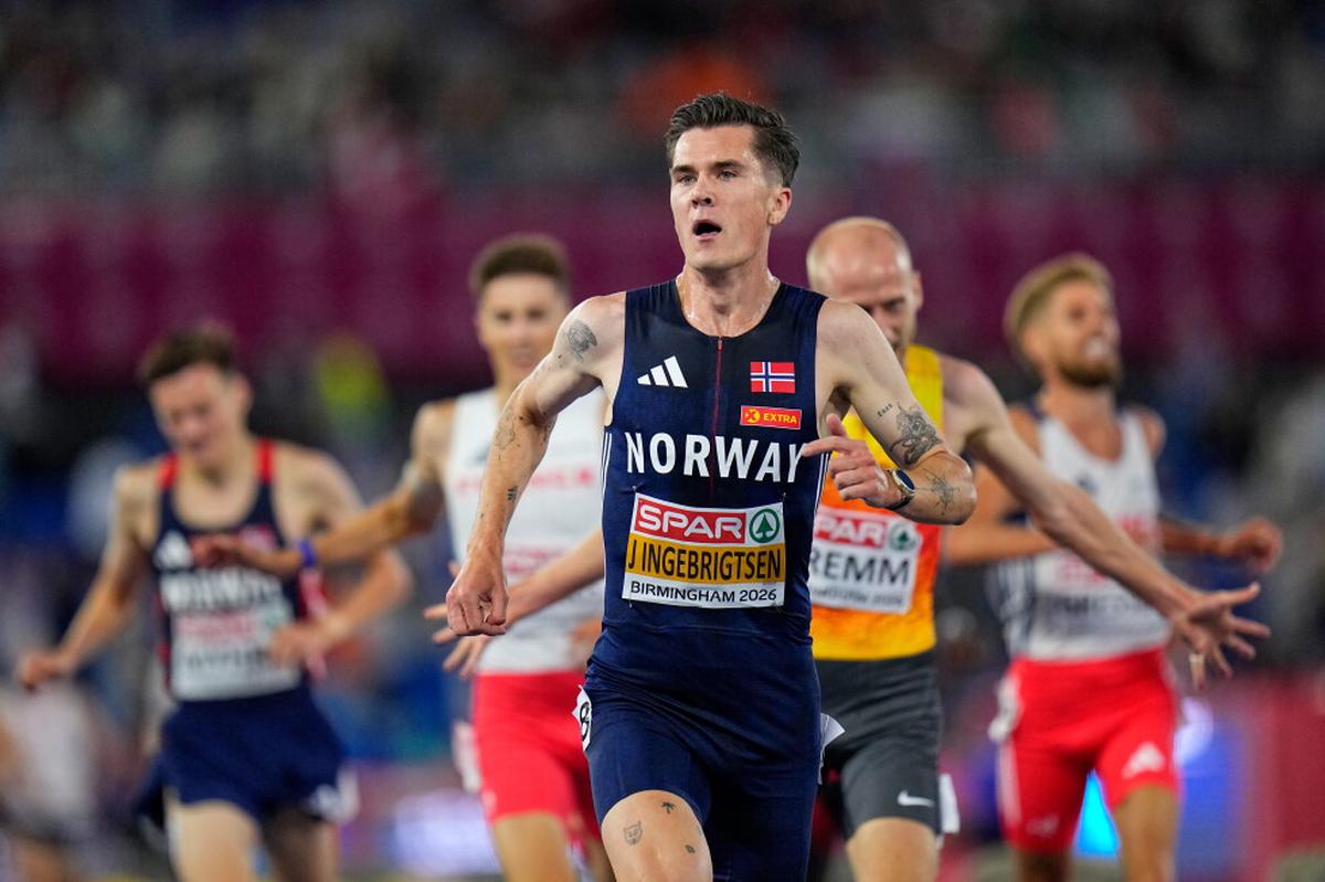 Ingebrigtsen gana oro en 5.000 m en Europeos tras volver de una cirugía