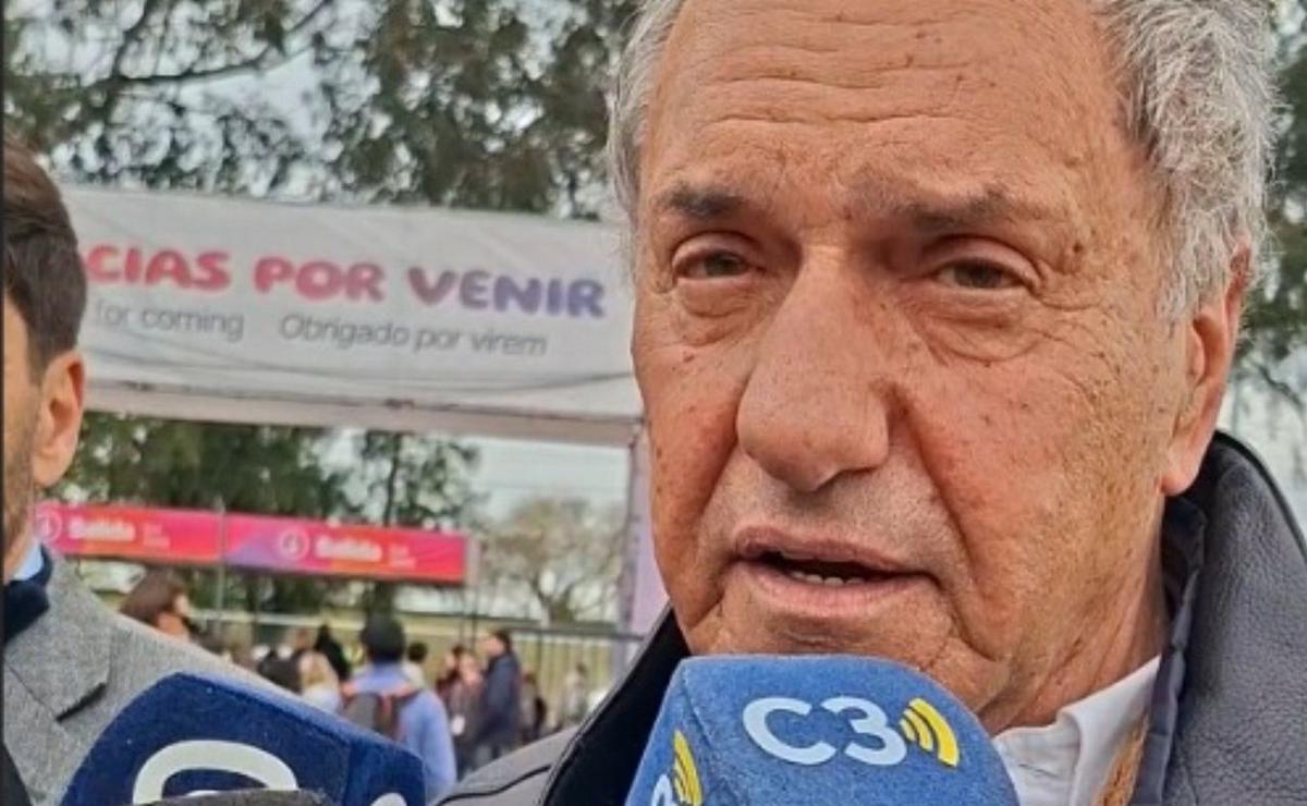 Daniel Scioli en los Juegos Suramericanos.