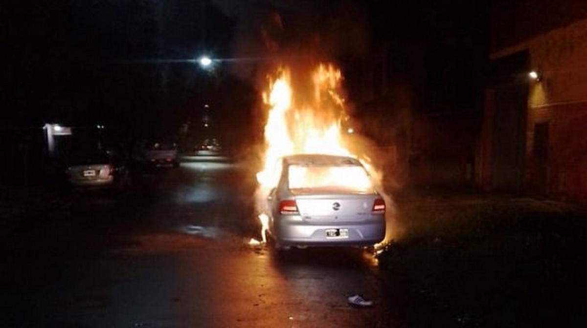 El incendio ocurrió Cerrito y Lima.