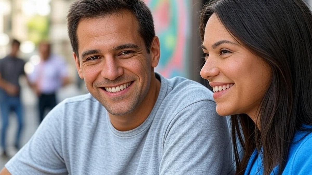 FOTO: Más de la mitad de los argentinos está contento con su vida (Foto: creada con Grok)