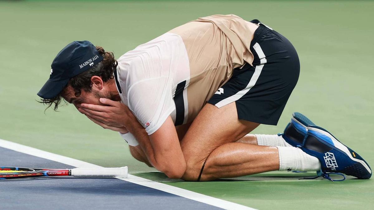Vacherot, a un triunfo de la gloria en Shanghái.
