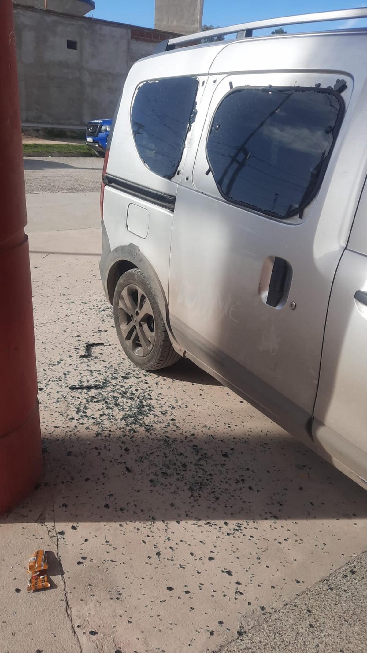 FOTO: Hubo destrozos en una escuela de Córdoba