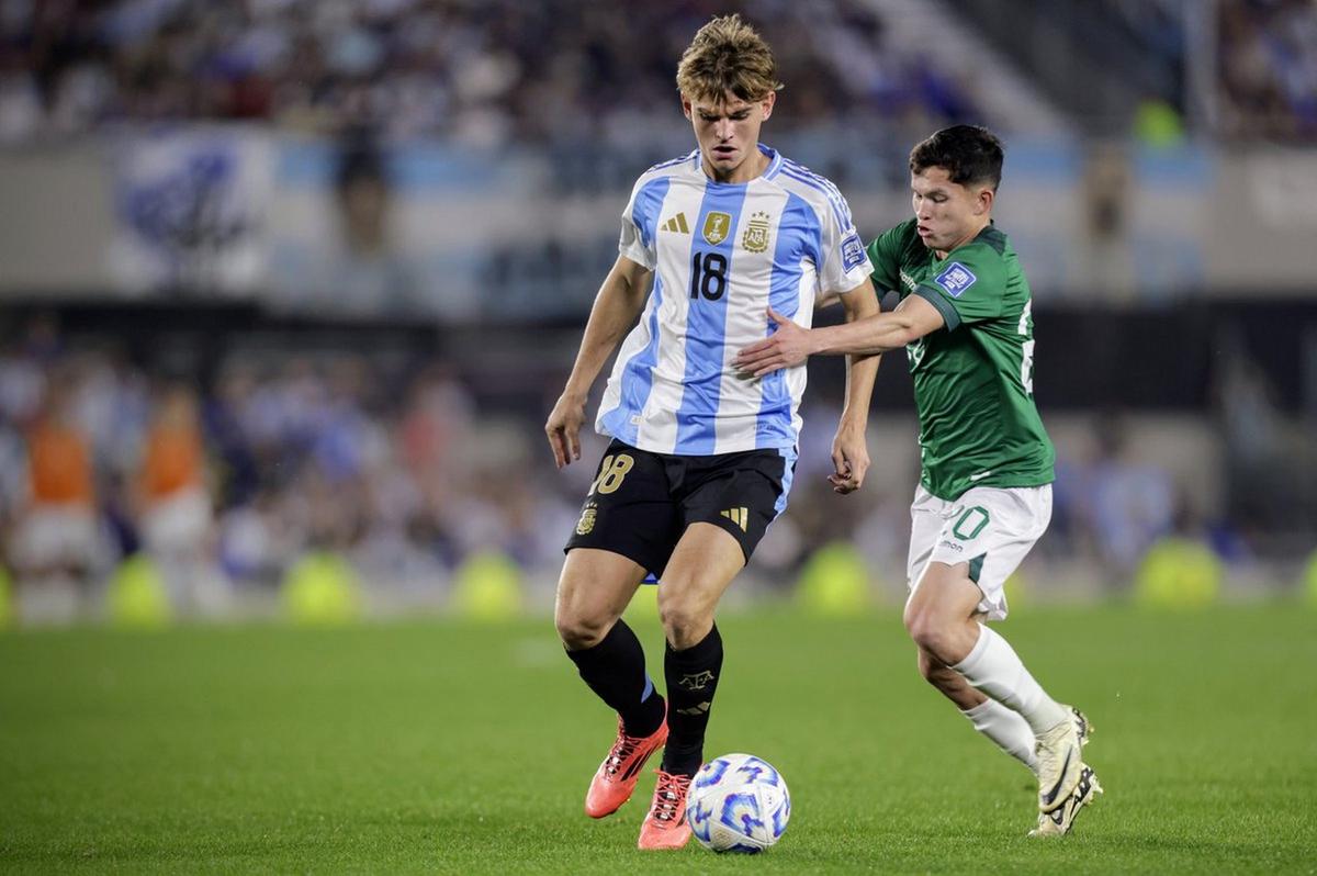 FOTO: Quién es Nico Paz: el joven hispano-argentino que debutó y asistió a Messi