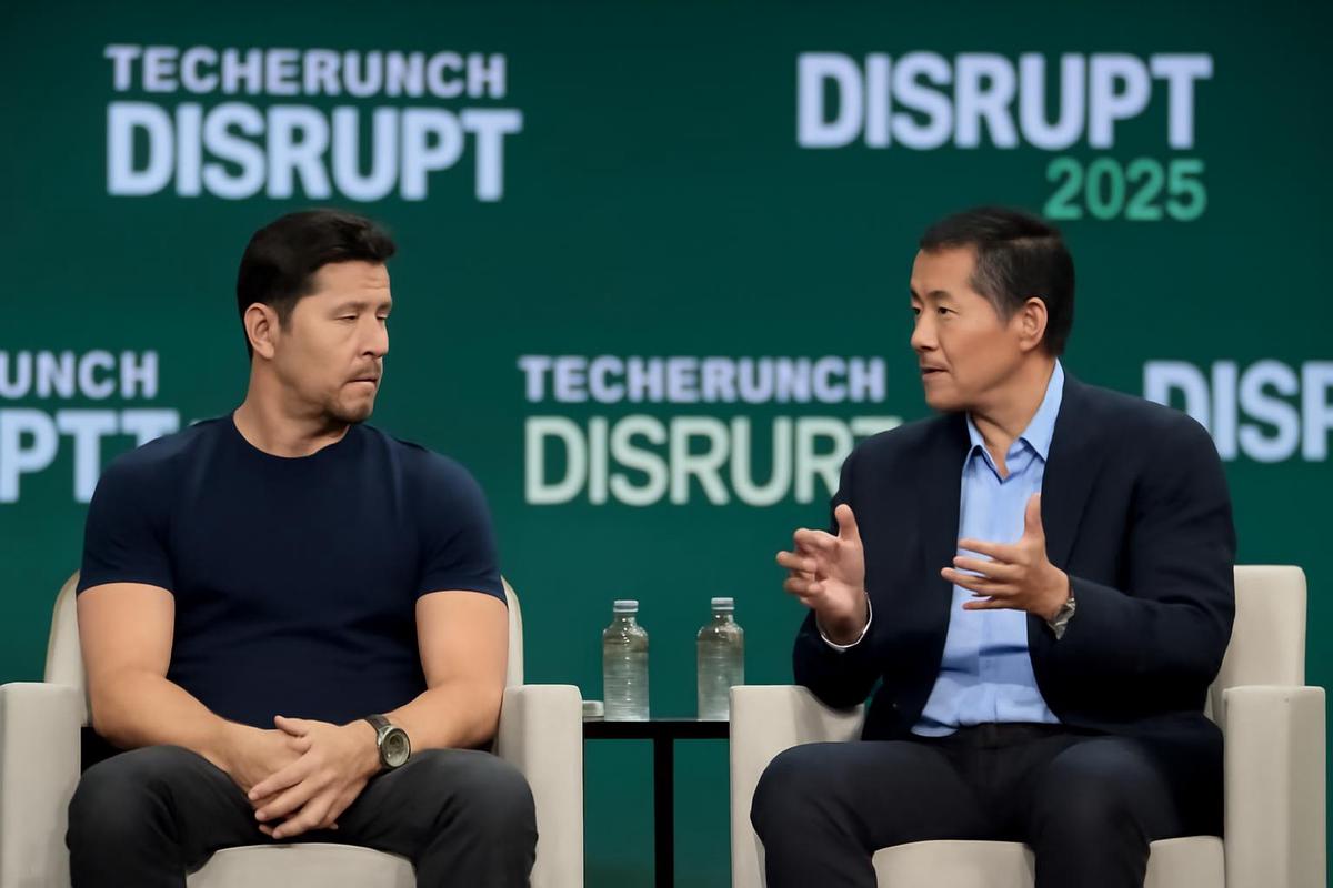 Mark Wahlberg en TechCrunch Disrupt 2026