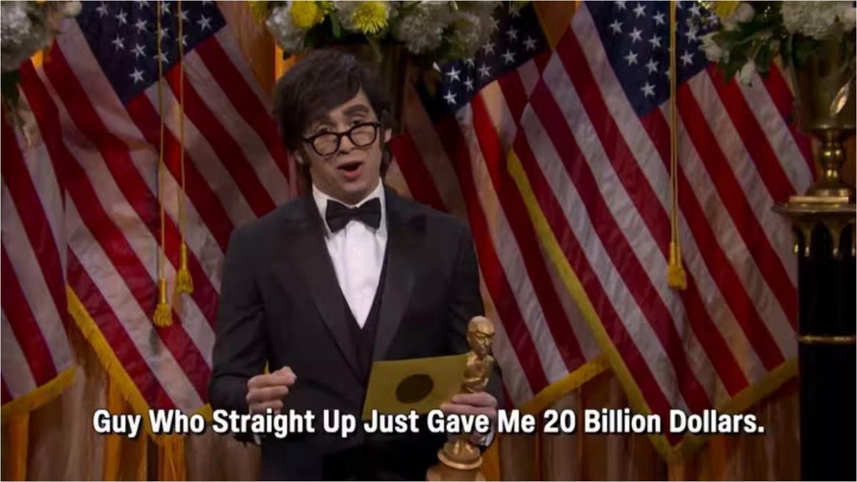 Javier Milei en SNL (Agencia NA)