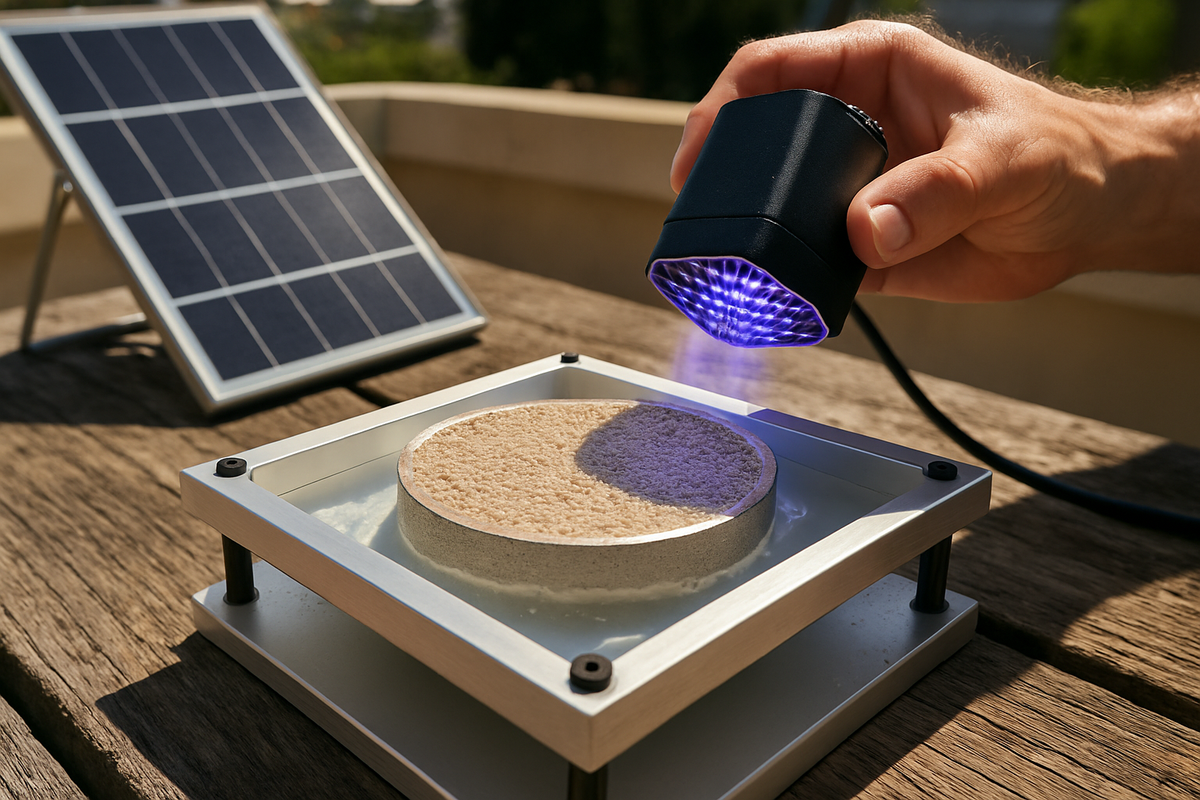 La luz UV y su potencial en la desalación eficiente