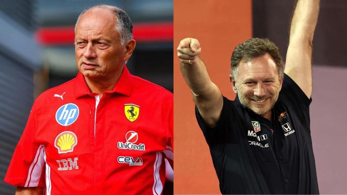 Vasseur cuestionó la postulación de Horner a Ferrari.