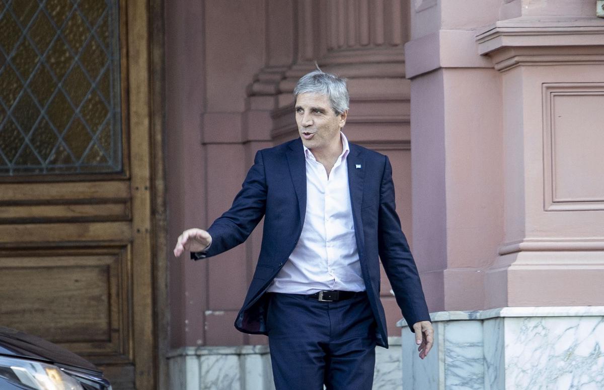 Luis Caputo, ministro de Economía. (Foto: NA)