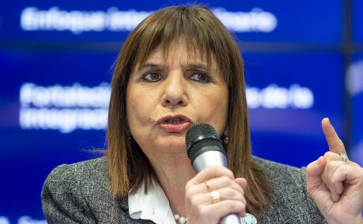 FOTO: Duro mensaje de Bullrich a los gremios aeronáuticos. (Foto: NA)