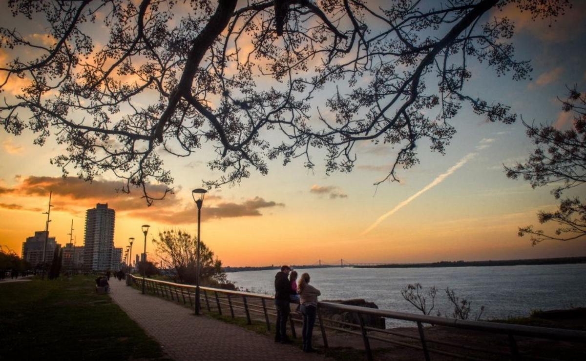 La costanera rosarina.