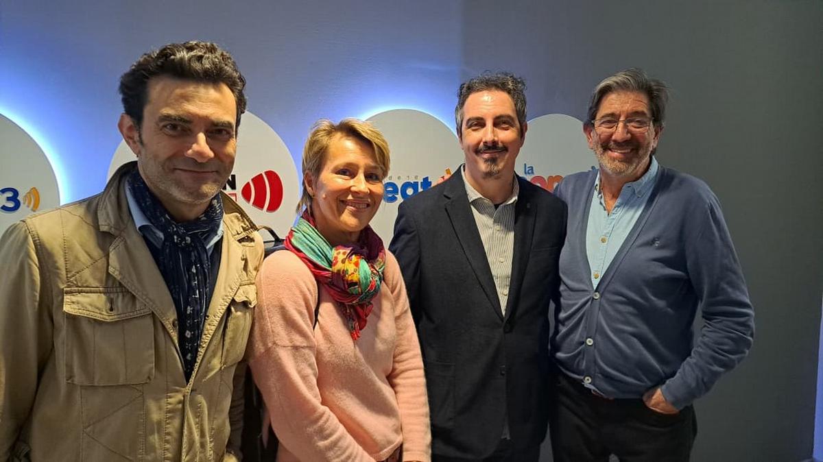 Édua Zádory e Íñigo Pirfano llegan al Teatro Libertador y estuvieron en Cadena 3.