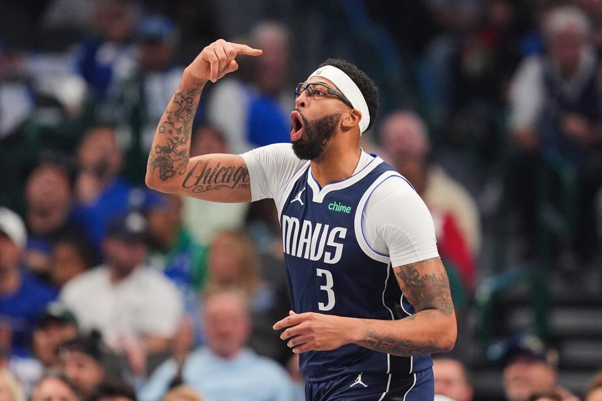 Anthony Davis logra 24 puntos y 14 rebotes en victoria de Mavericks por 119-111 sobre Nets
