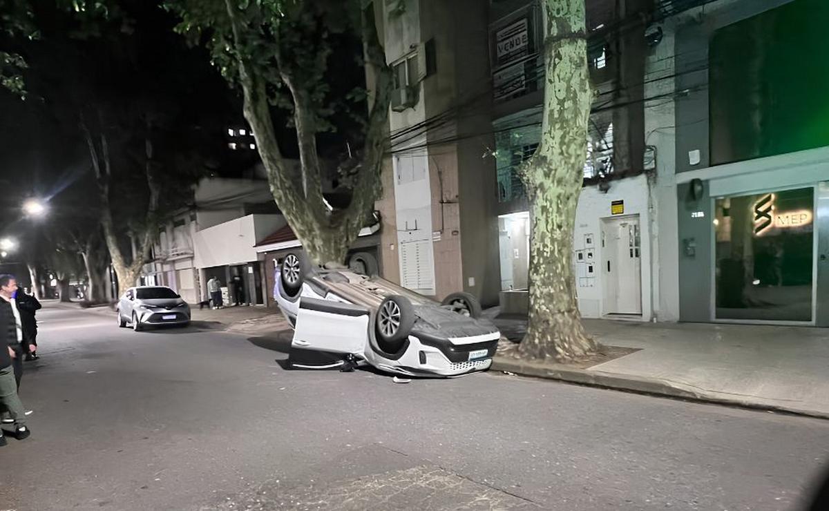 Accidente del Toyota Corolla Cross.