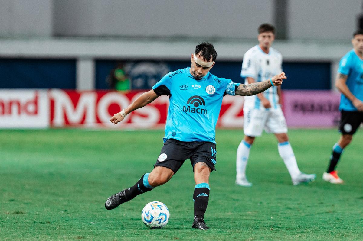 Belgrano y Atlético Rafaela se miden en San Luis. (Foto: CAB)