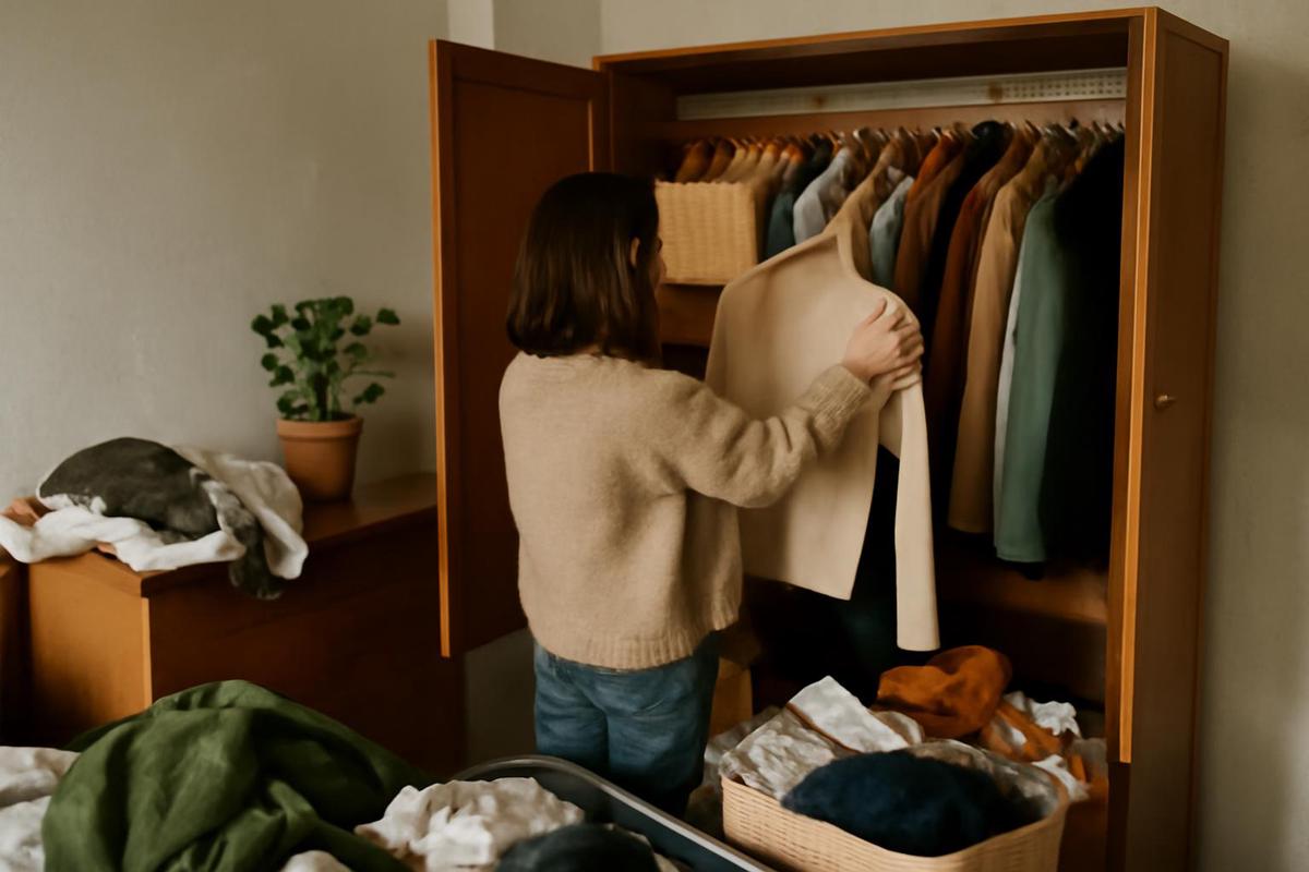 Consejos para un cambio de armario sin estrés