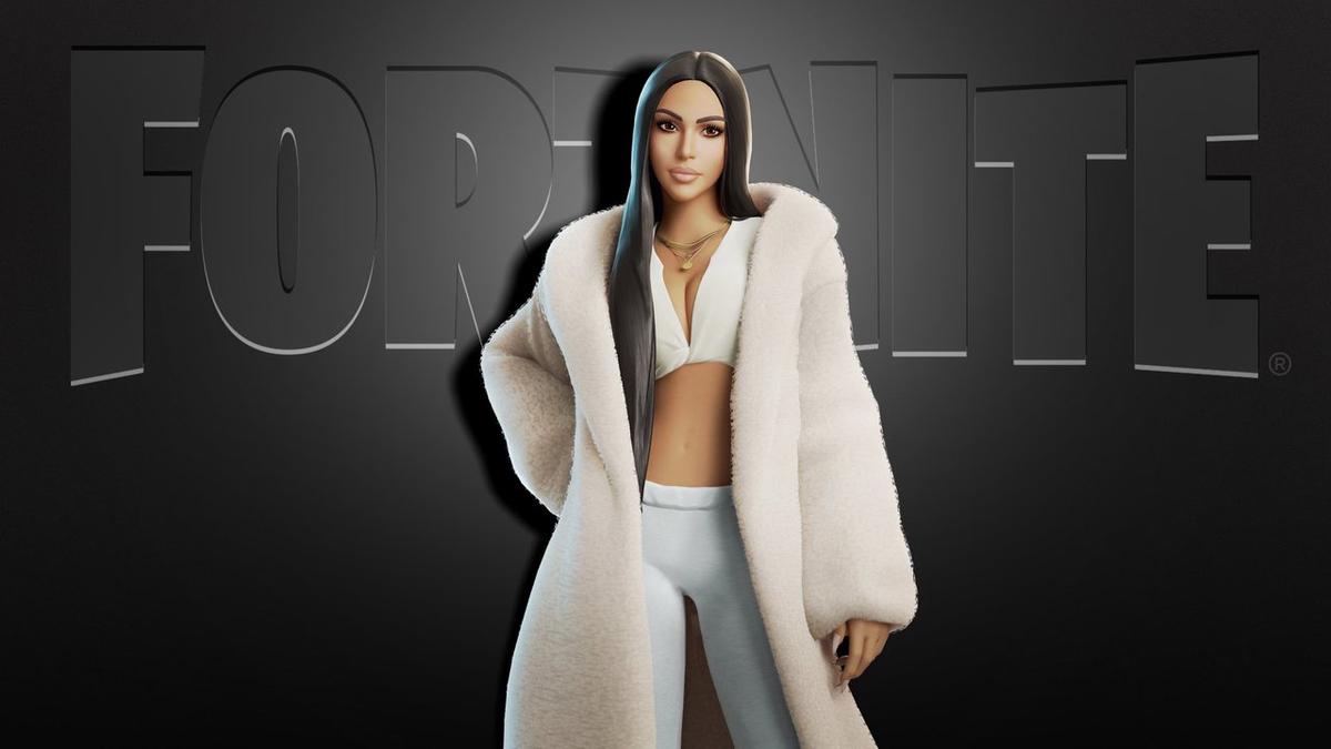 Kim Kardashian llega a Fortnite. Foto :Agencia NA (Redes)