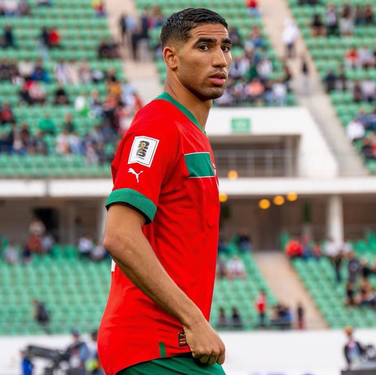 Achraf Hakimi en Marruecos