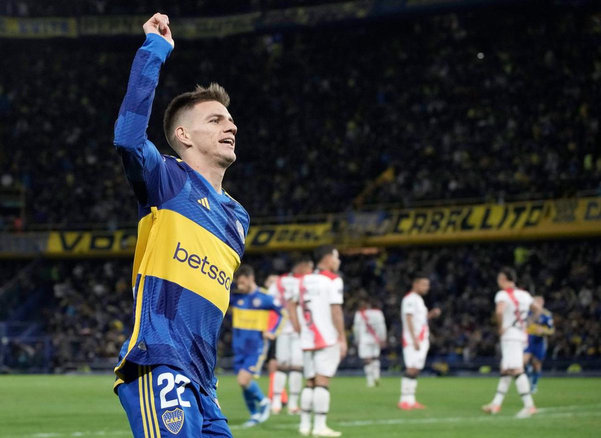 Kevin Zenón, mediocampista de Boca. Foto NA: PRENSA BOCA