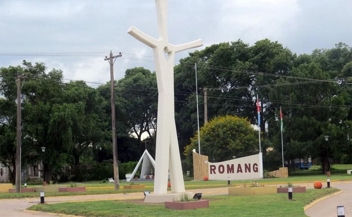 (Archivo) Ciudad de Romang, en Santa Fe.