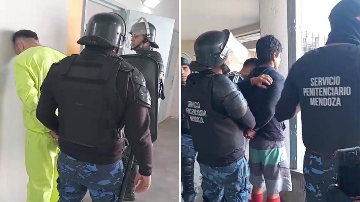 Trasladan a reclusos que tomaron de rehén a un penitenciario en Mendoza a cárcel de máxima seguridad