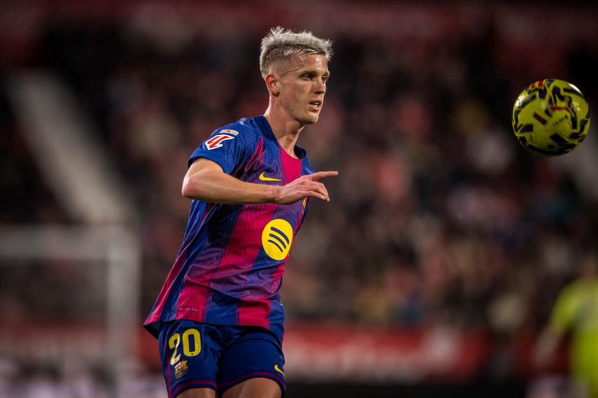 Daniel Olmo, jugador español del Barcelona. Agencia NA (@FCBarcelona)