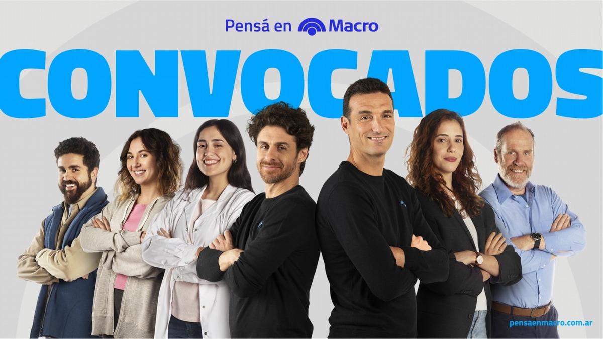 Todos juntos, convocados por Macro y la Selección.