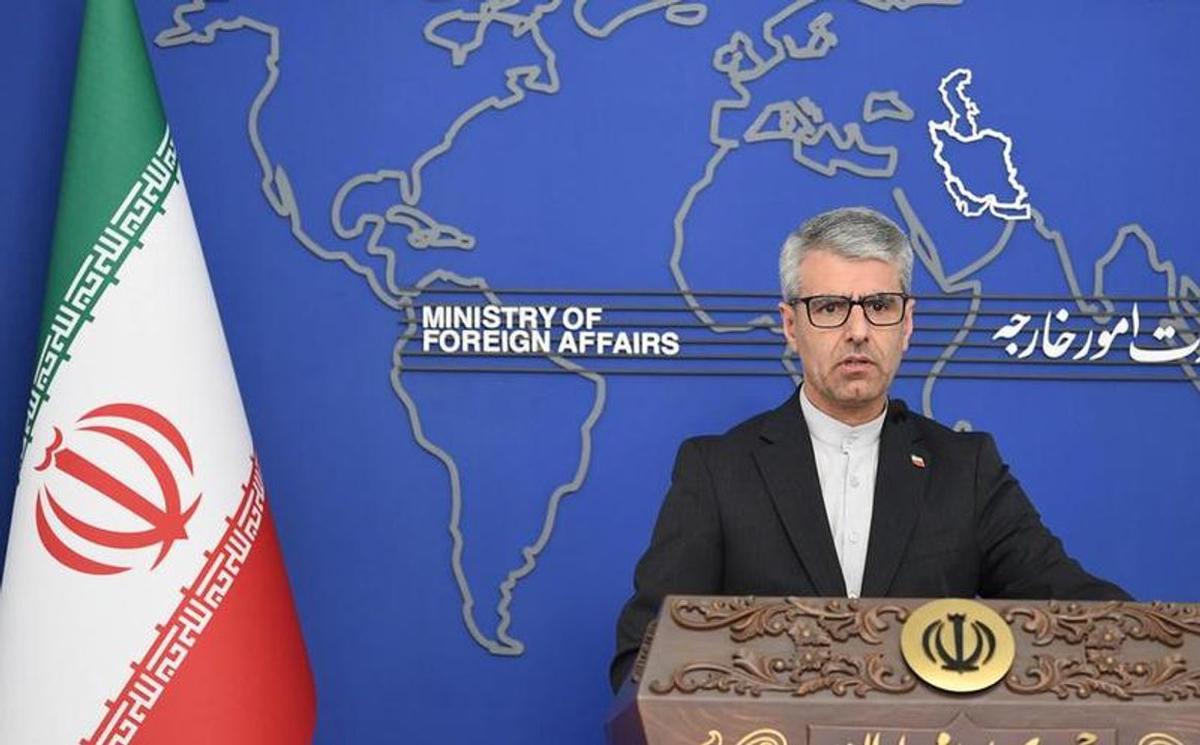 El portavoz del Ministerio de Asuntos Exteriores de Irán, Esmaeil Baghaei.