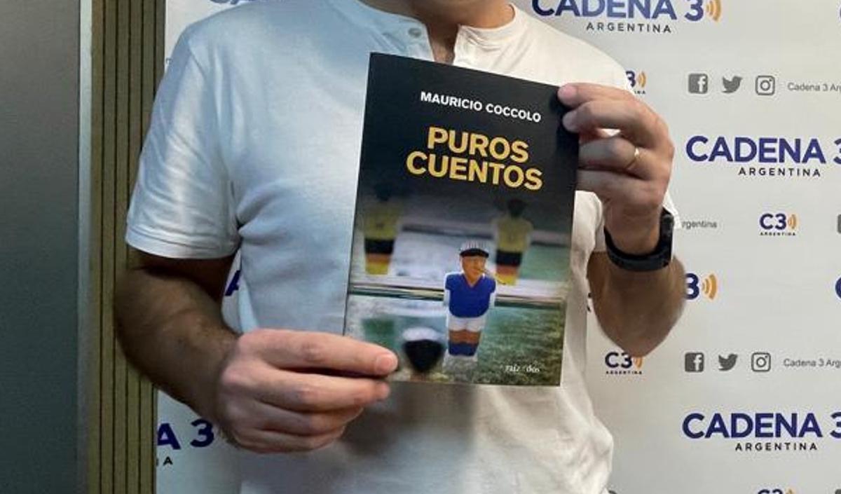 FOTO: Mauricio Coccolo presenta su libro Puros cuentos.