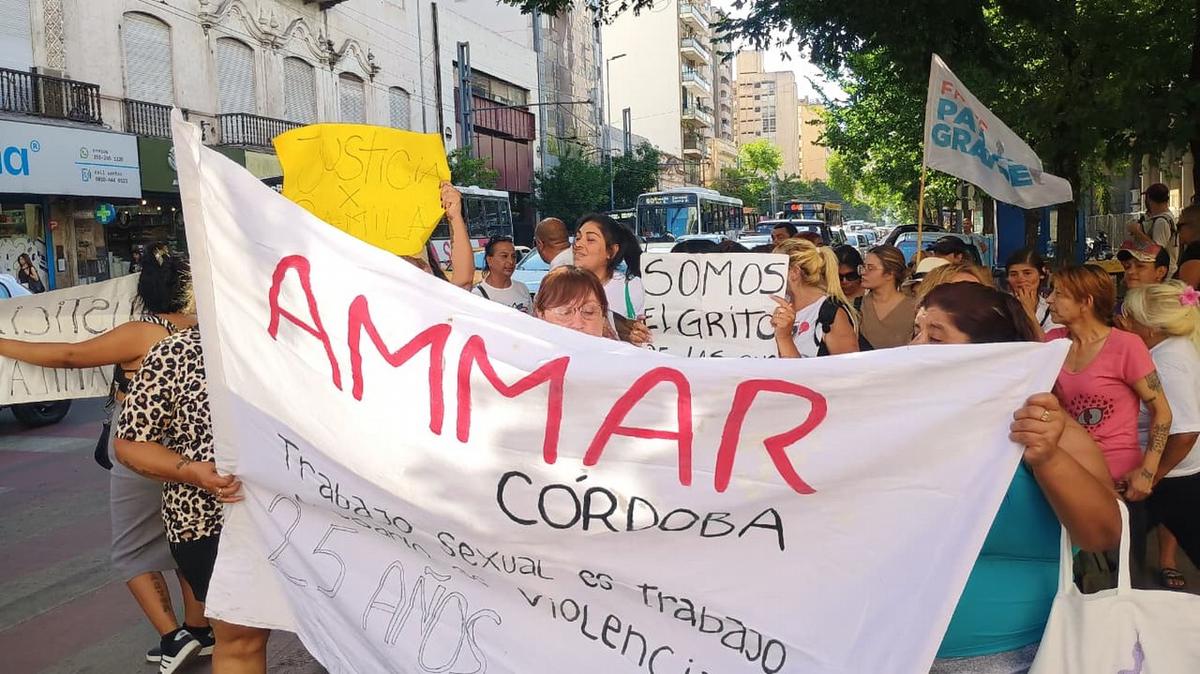 La marcha se desarrolla en el centro de la ciudad.