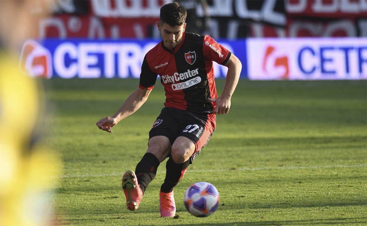 Luciano Cingolani, en su época de Newell's. Hoy vuelve a Primera con Gimnasia (M).
