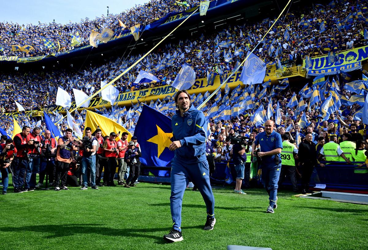 FOTO: Diego Martínez antes del clásico. 