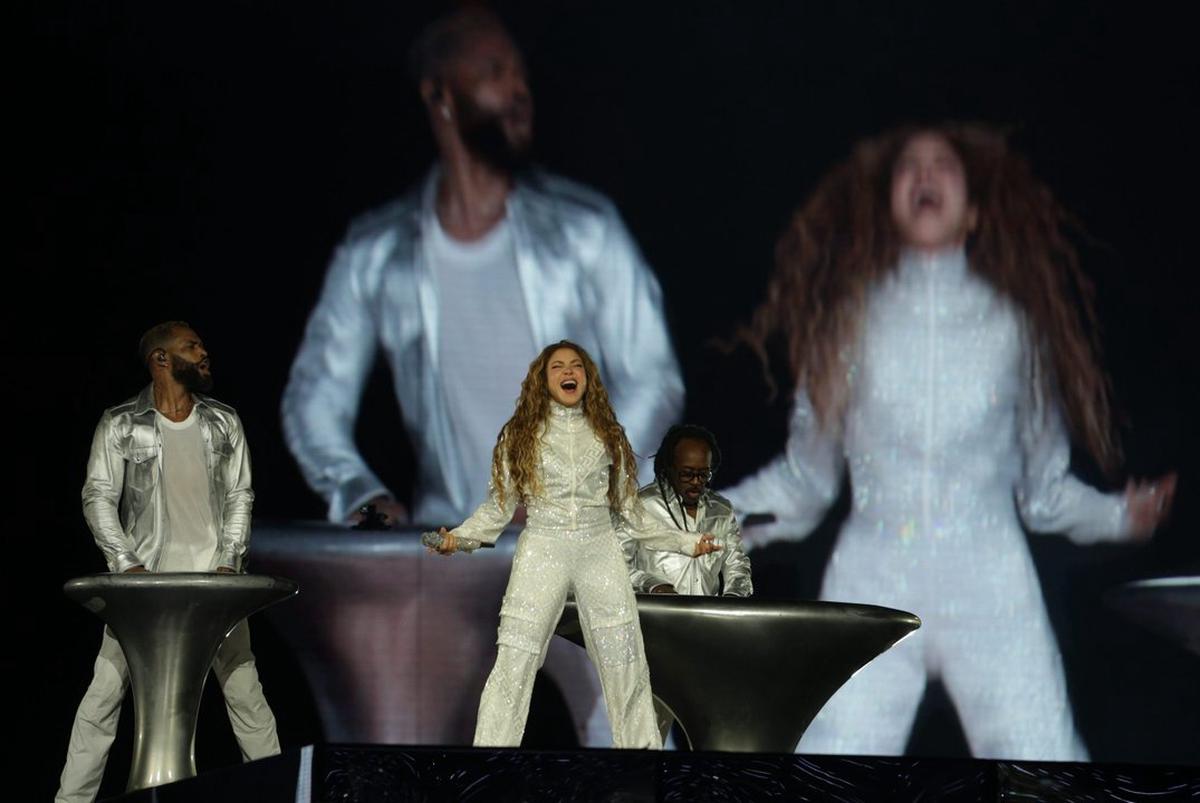 Inolvidable show de Shakira en Vélez. Foto: Agencia NA (Damian Dopacio)