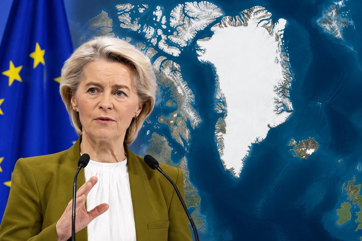Von der Leyen ratifica en Groenlandia el apoyo europeo frente a las pretensiones de Trump.