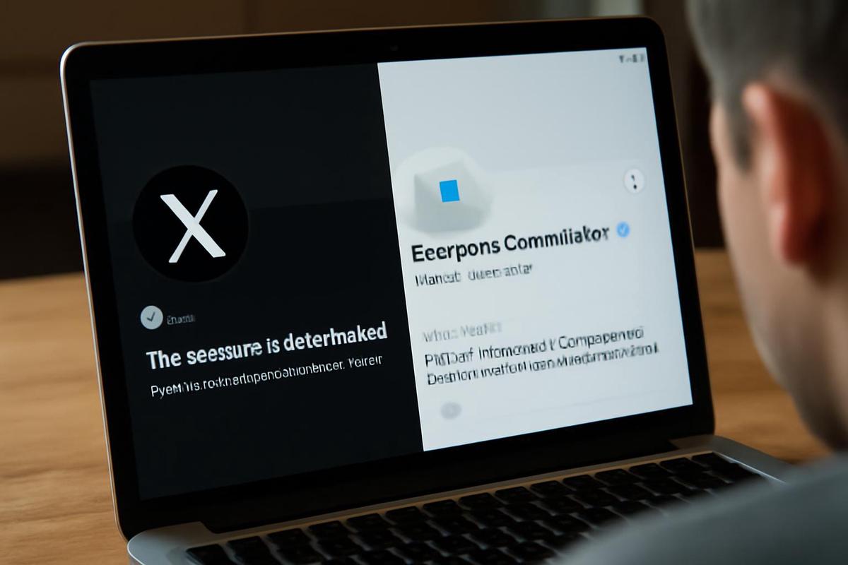 X desactiva cuenta publicitaria de la Comisión Europea tras multa de €120M