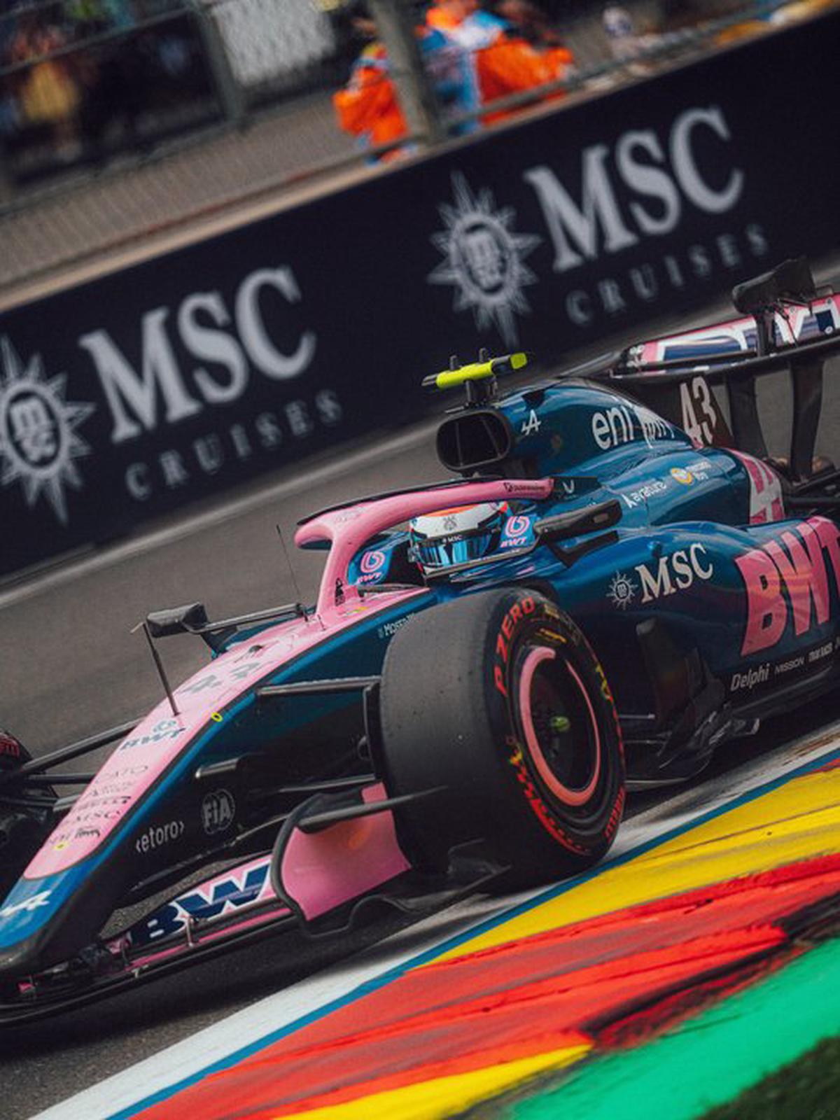 Franco Colapinto finalizó en la décima posición en el GP de Bélgica.