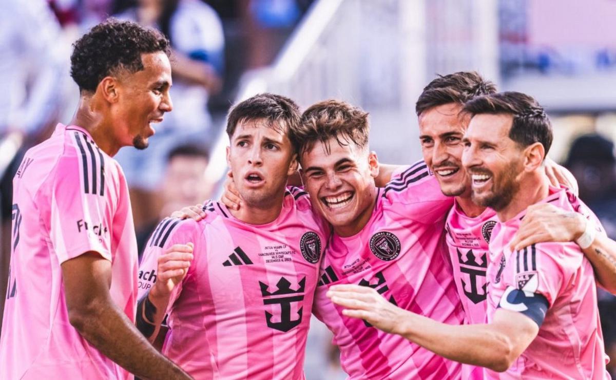 Inter Miami vence a Vancouver en la final de la MLS. (Foto:Inter Miami)