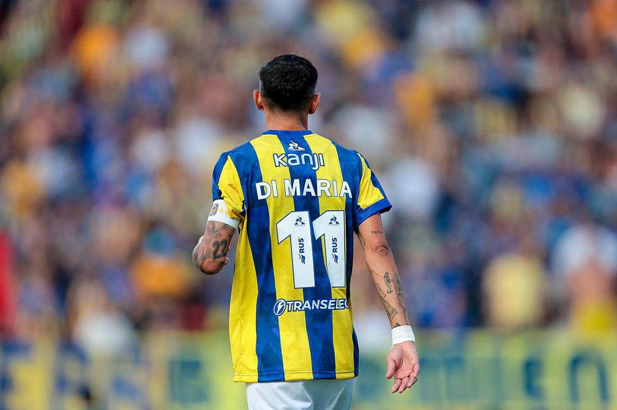 Di María quiere guiar a Rosario Central hacia el triunfo en la Copa Libertadores.