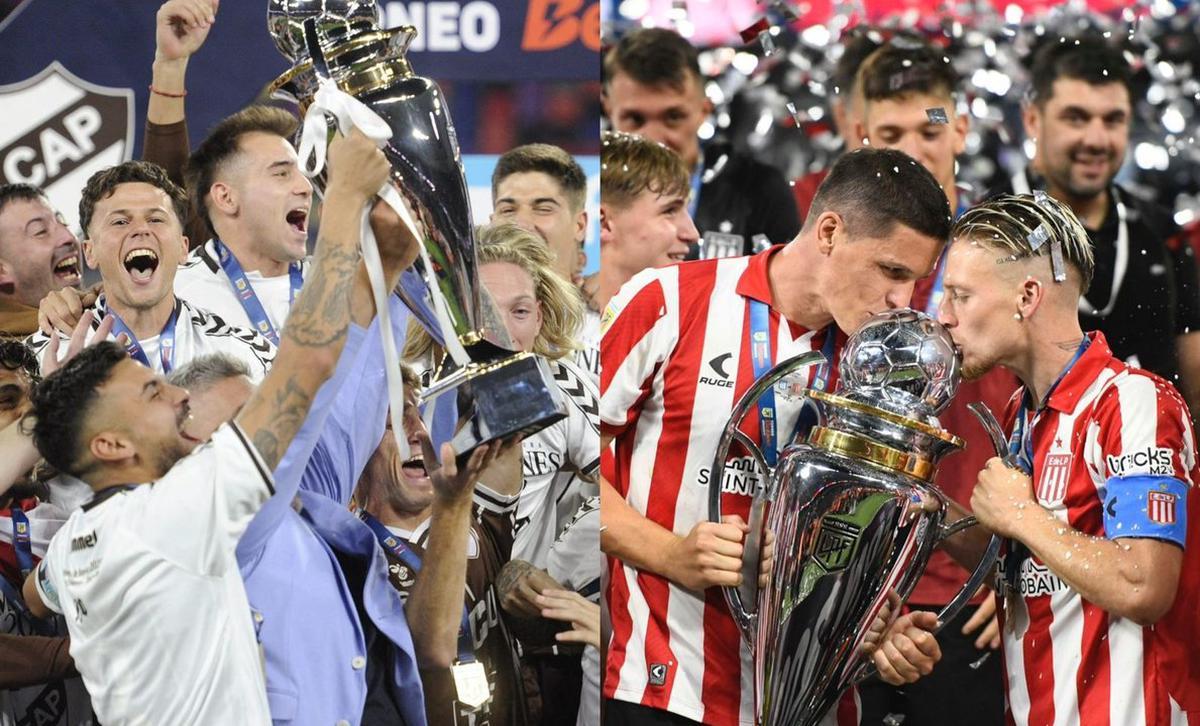 Platense y Estudiantes van por el título en el Trofeo de Campeones. Foto: Agencia NA.