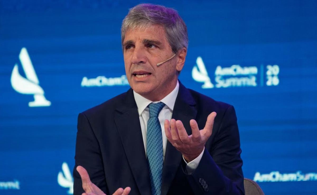El ministro de Economía, Luis Caputo. (Foto: AmCham)