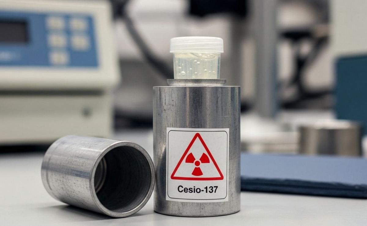 Dispositivo con Cesio-137.