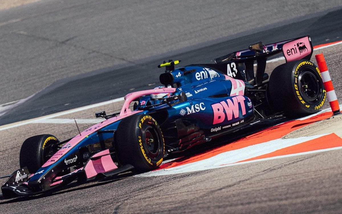 Colapinto fue 7° en el primer turno del jueves en las pruebas de Baréin