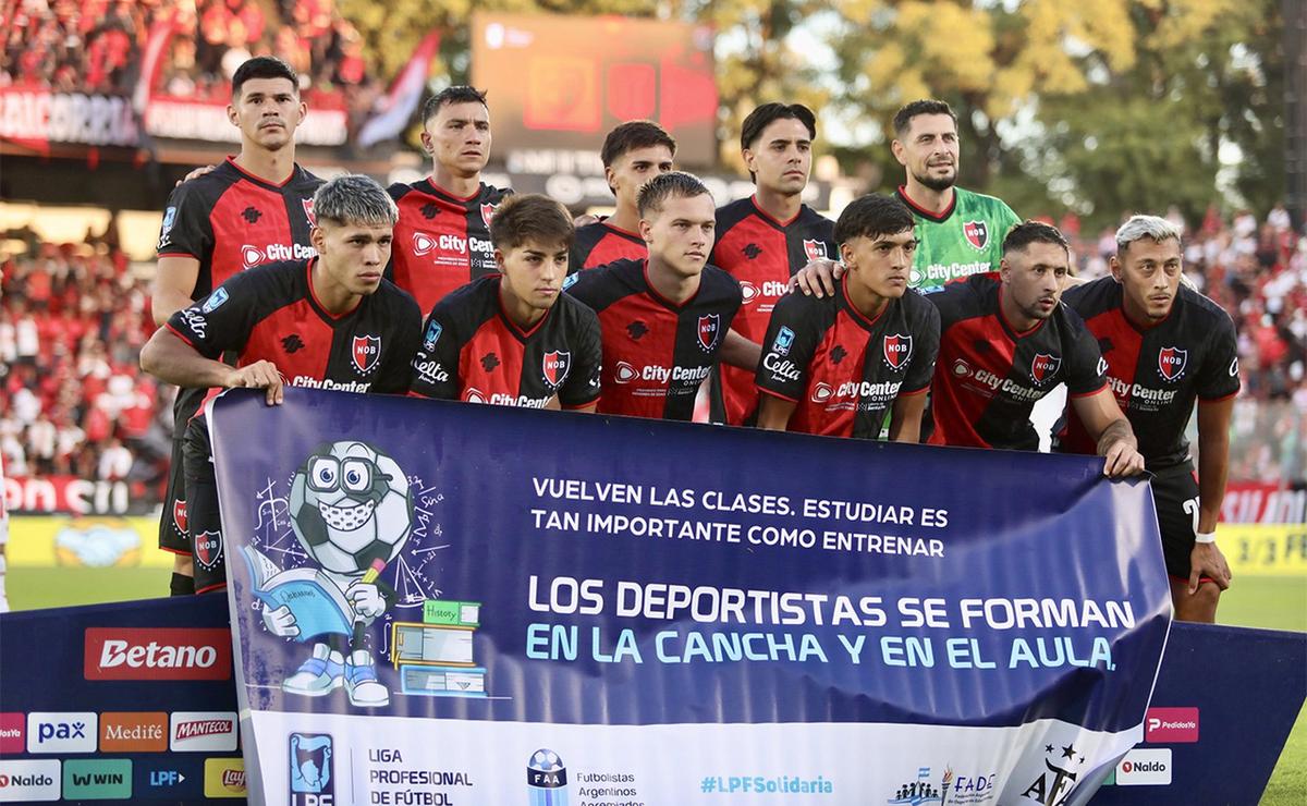 Newell's vs. Estudiantes. Torneo Apertura 2026. Liga Profesional.