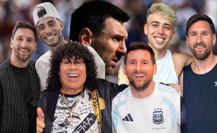Messi y el cuarteto: todos los momentos que los hicieron coincidir