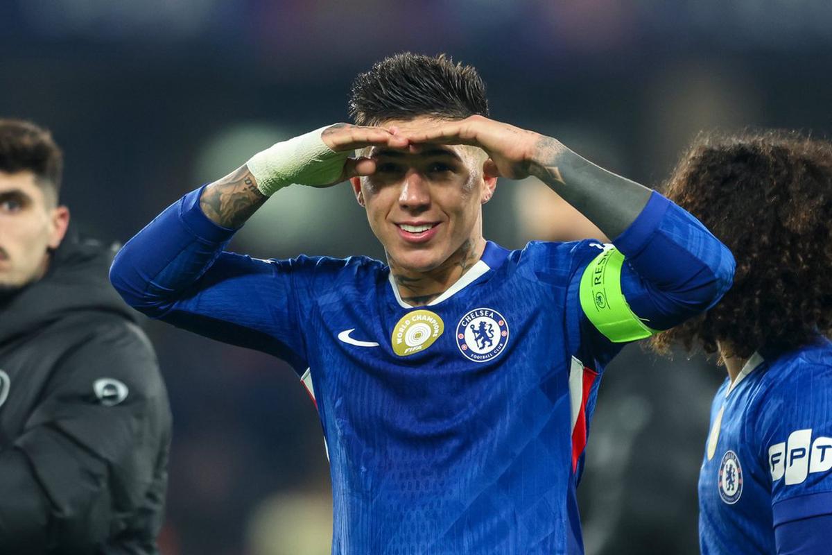 Enzo Fernández, mediocampista argentino del Chelsea. Foto: Agencia NA: (@Chelsea)