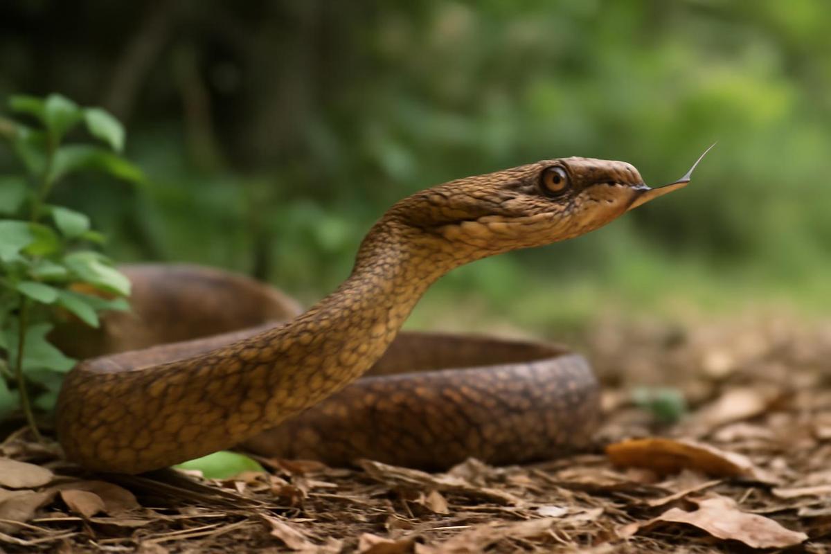Serpiente arbórea marrón, especie invasora en Guam