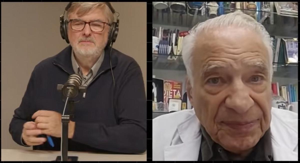 El doctor Cormillot, con 87 años, sigue enseñando cómo comer saludablemente.
